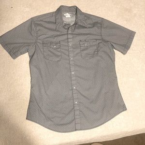 Wrangler Wrancher western pearl snap